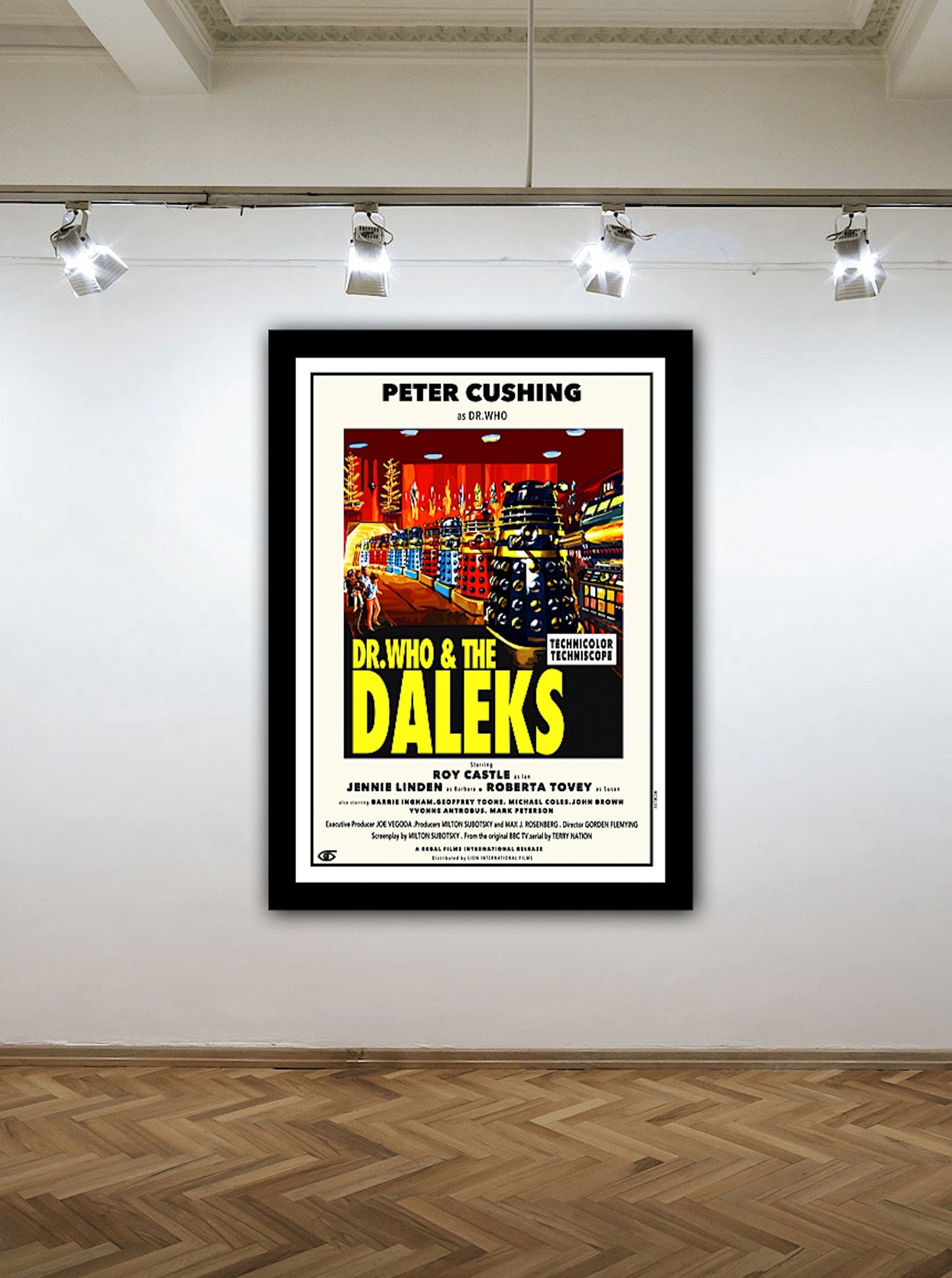 Dr Who and the Daleks Poster
