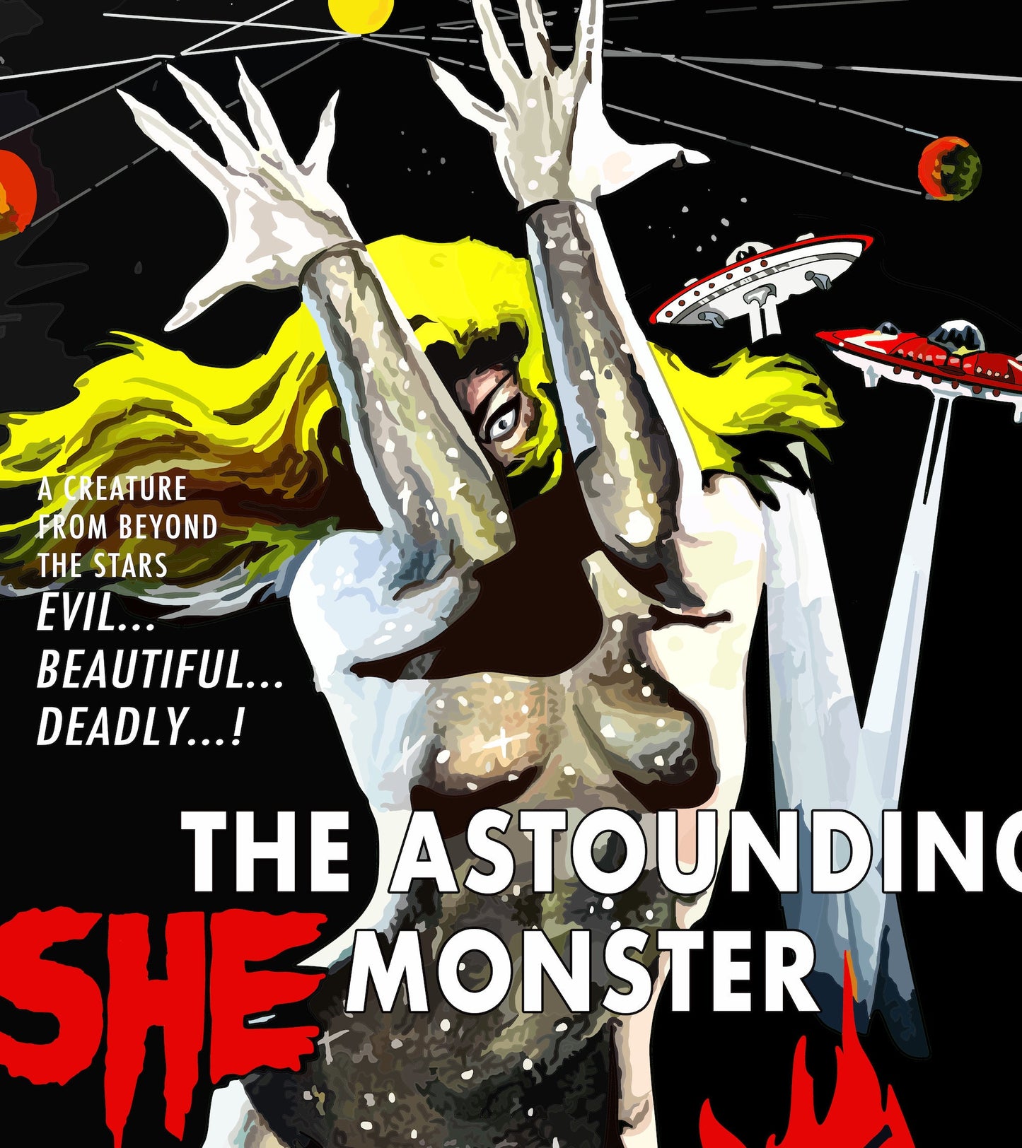 The Astounding She-Monster Poster