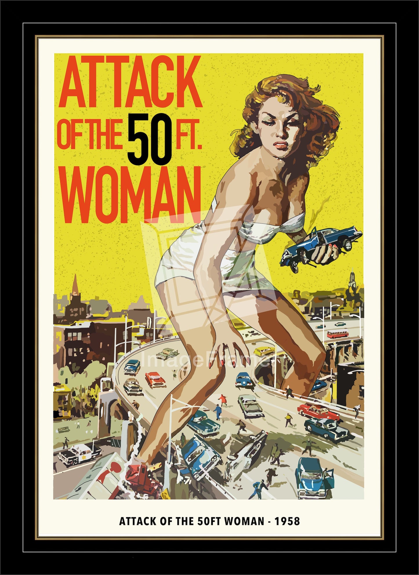 Attack of the 50ft Women Poster