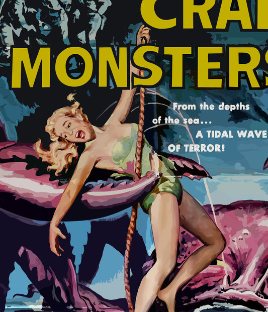 Attack of the Crab Monsters Poster
