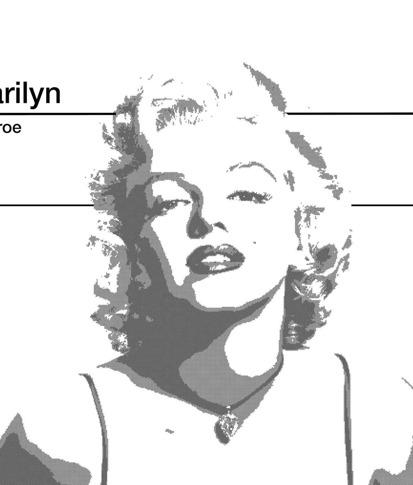 Marilyn Monroe Poster