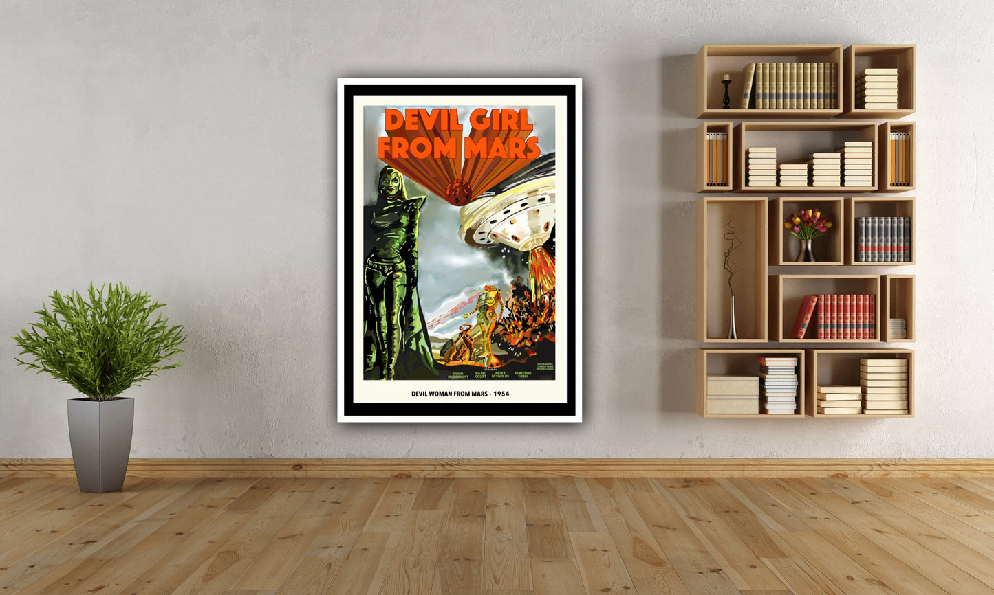 Devil Girl From Mars Poster