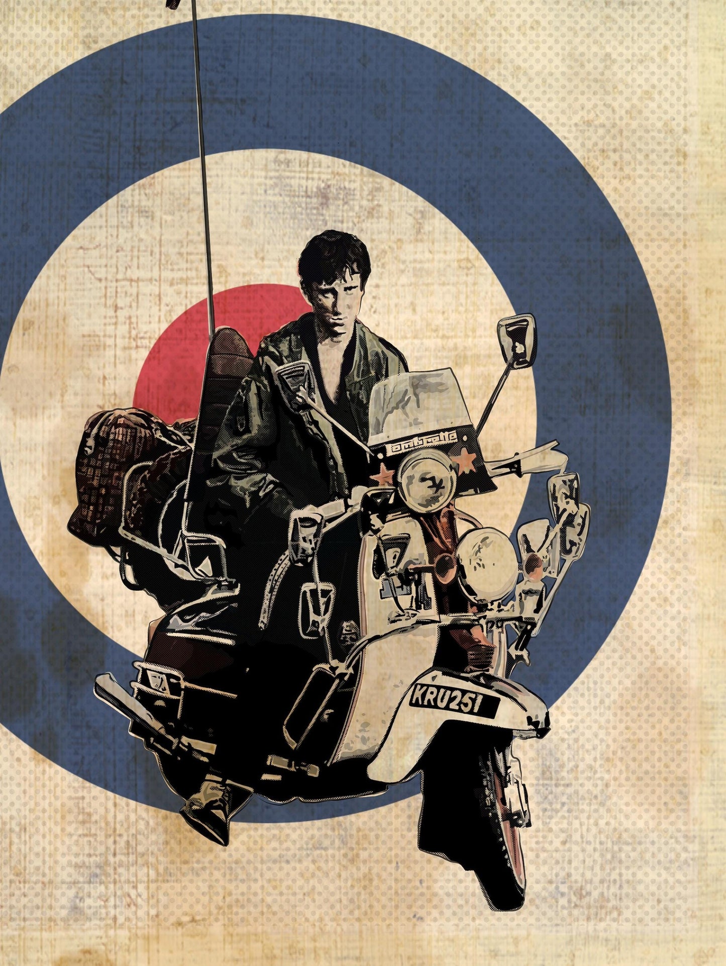 Quadrophenia Poster (Distressed)