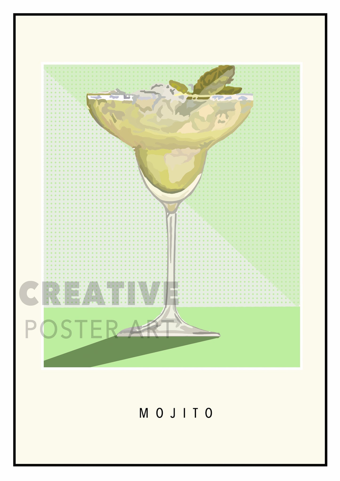 Mojito Cocktail Poster
