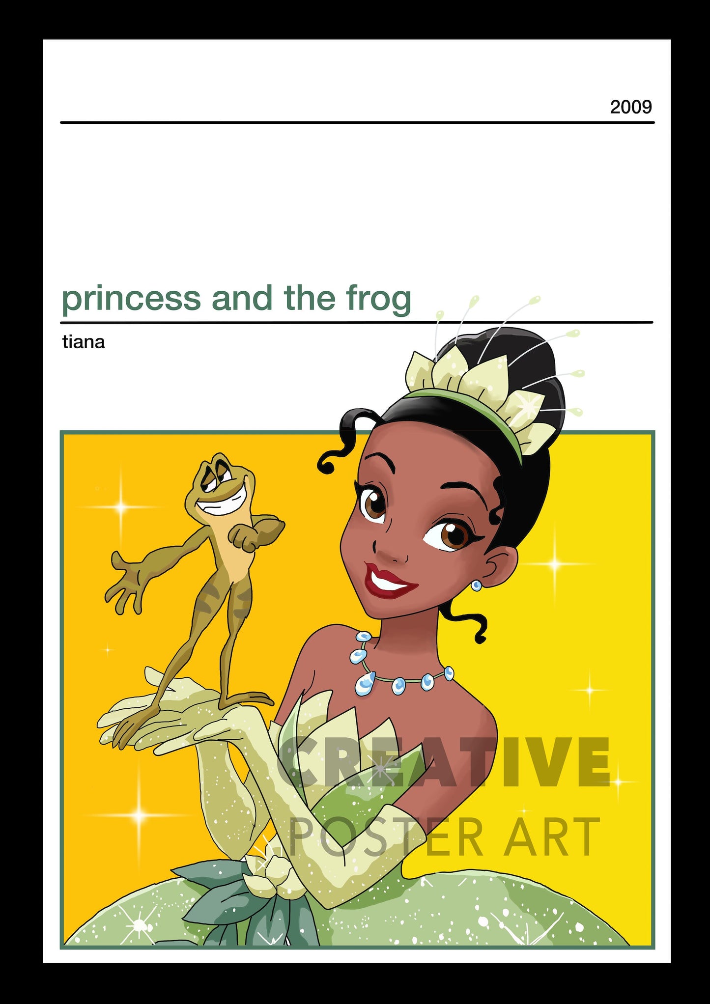 The Princess and the Frog Poster