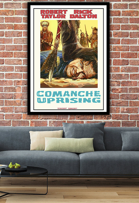 Comanche Uprising - Rick Dalton Poster - Once Upon A Time In Hollywood