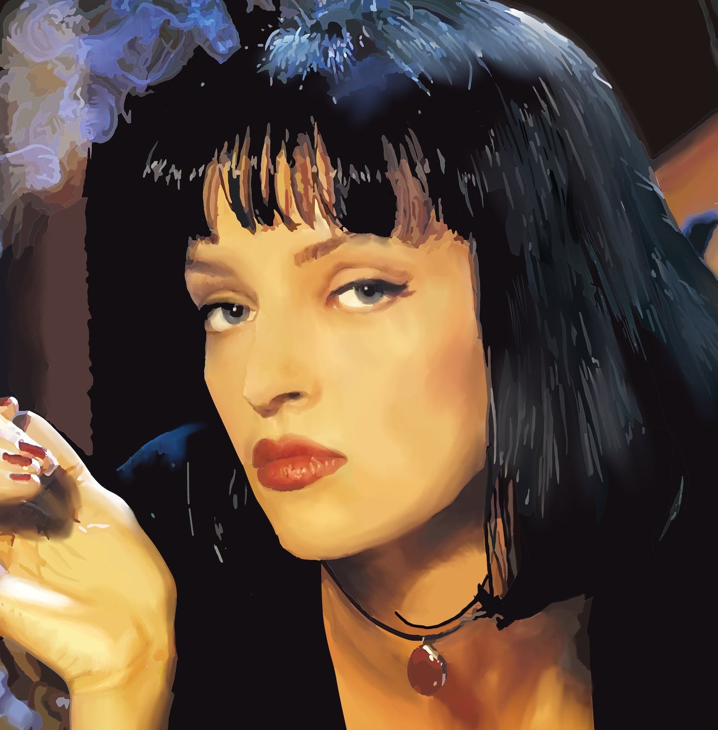 Mia Wallace - Pulp Fiction Poster