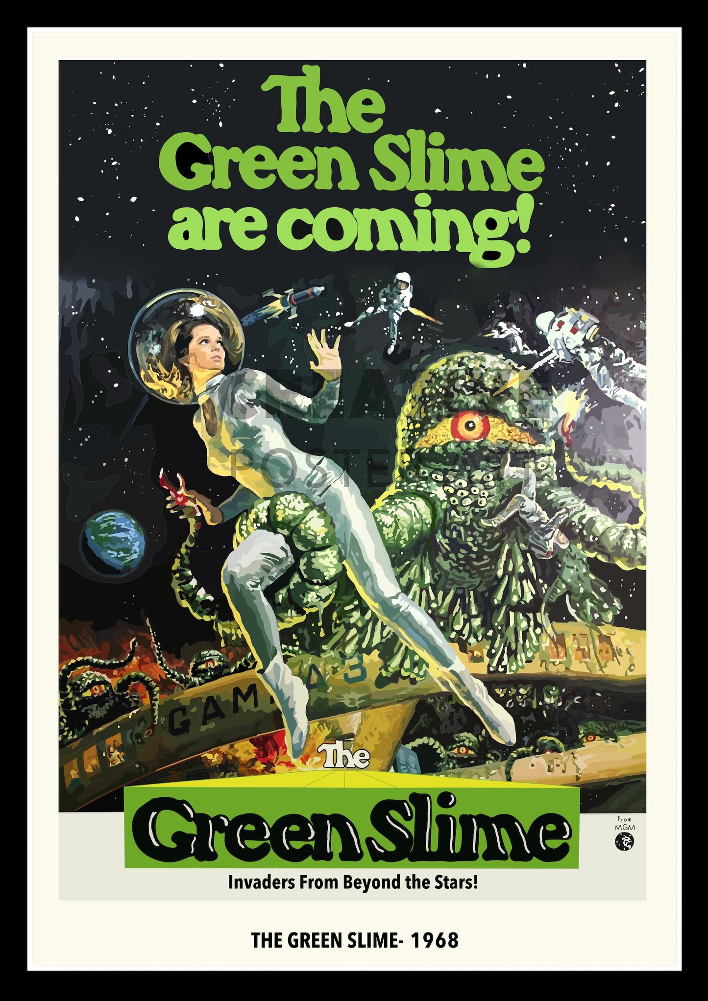 The Green Slime Poster