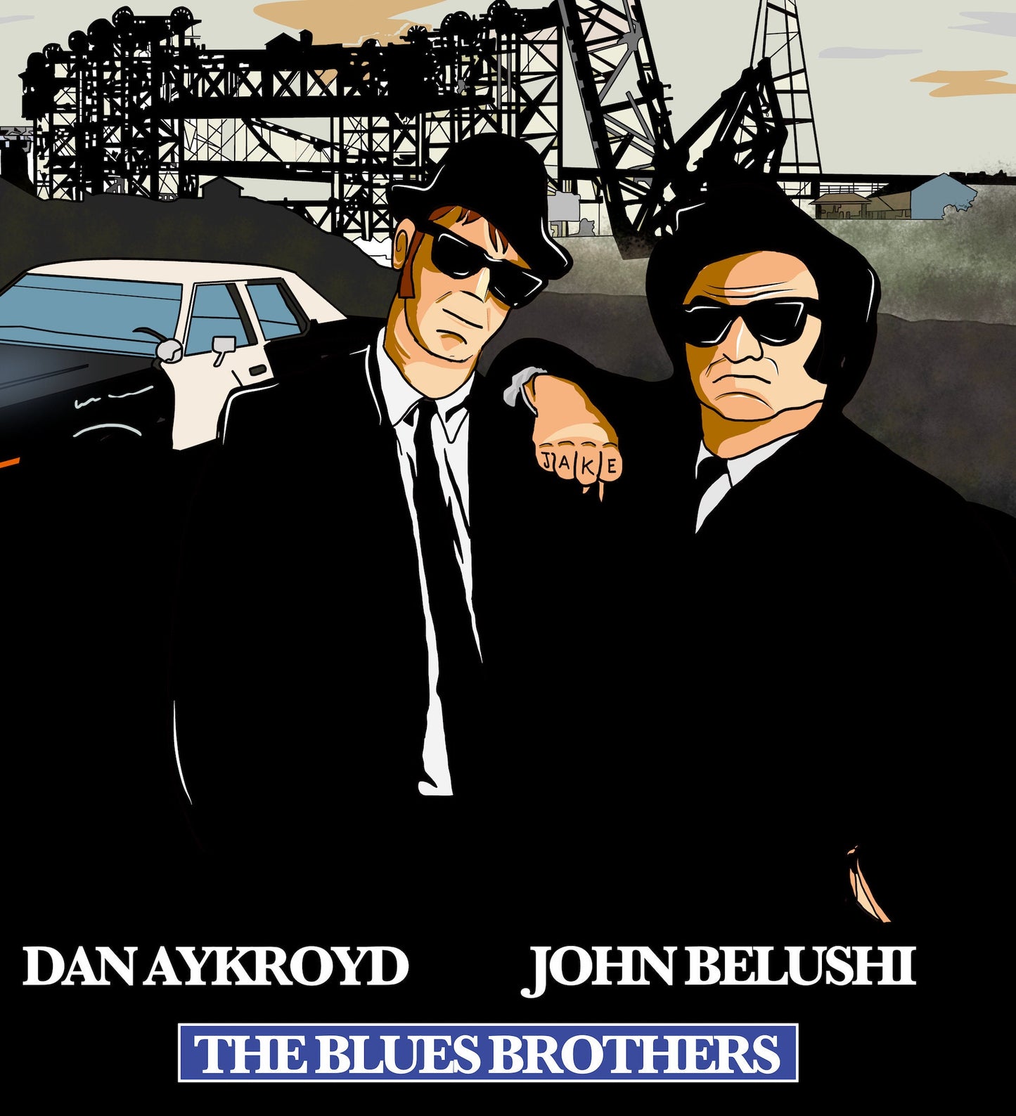 The Blues Brothers Poster
