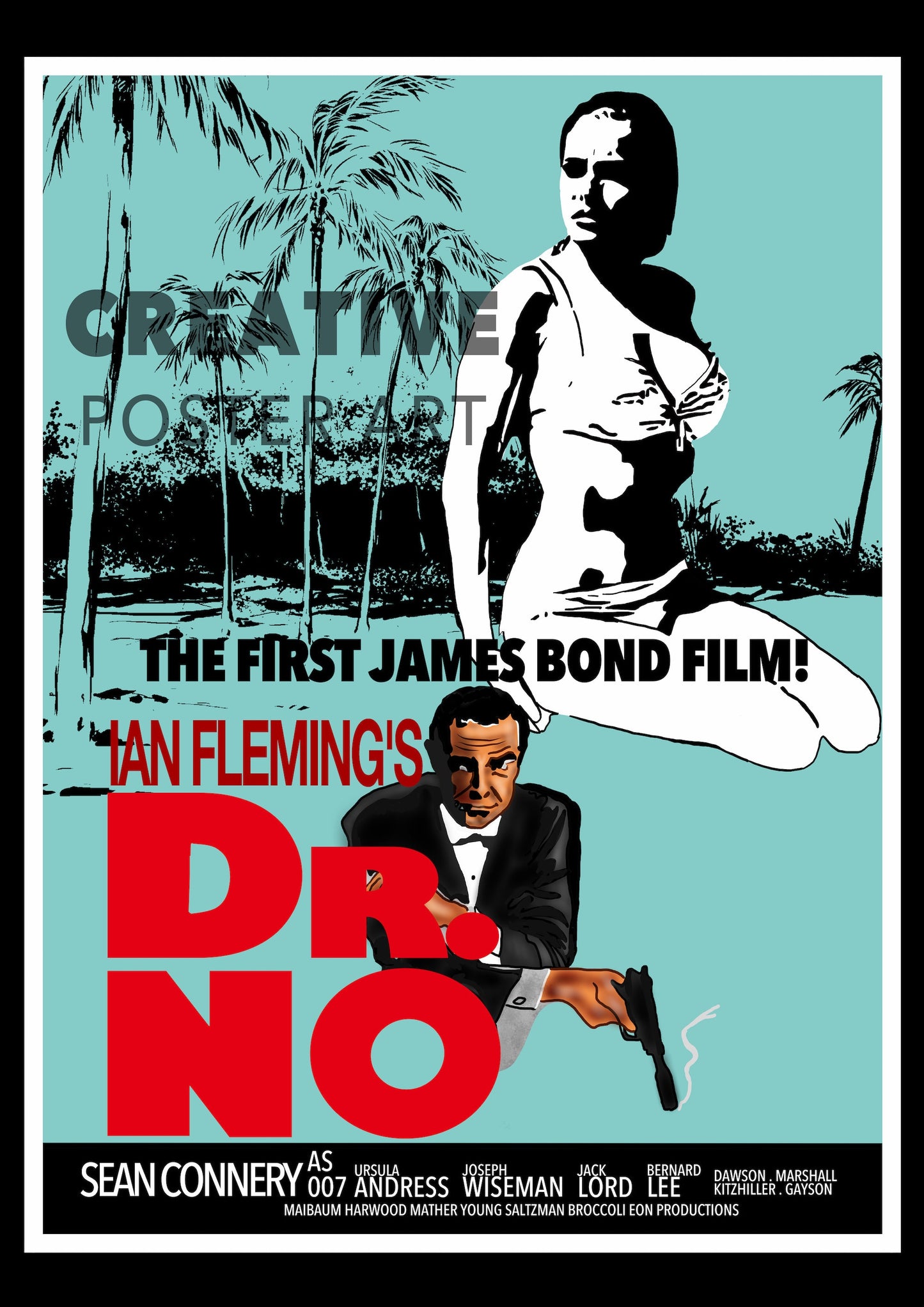 Dr No - James Bond Poster