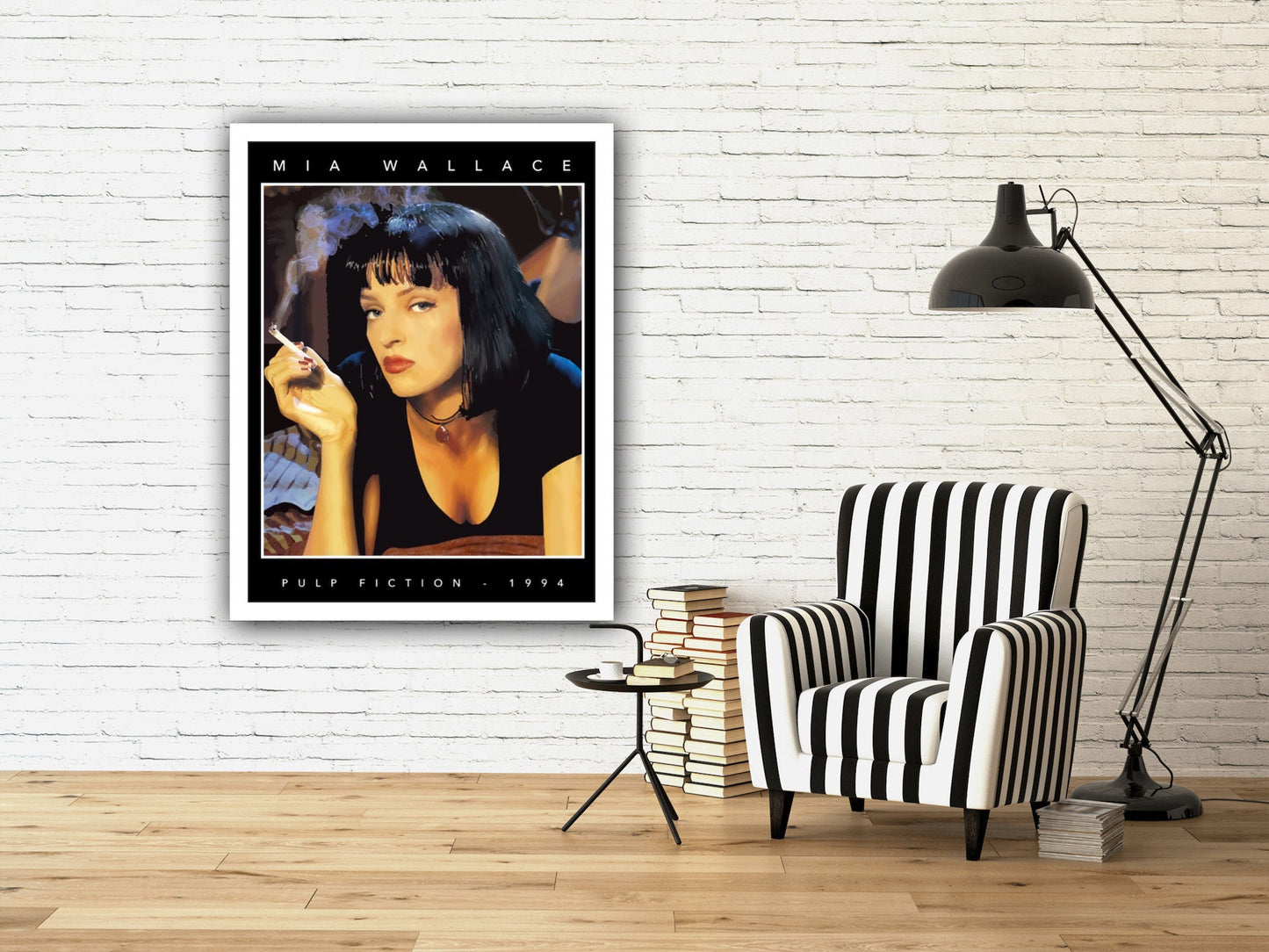 Mia Wallace - Pulp Fiction Poster