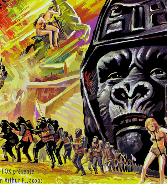 Beneath the Planet of the Apes Poster (French)