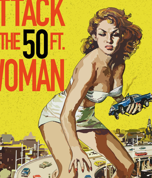 Attack of the 50ft Women Poster