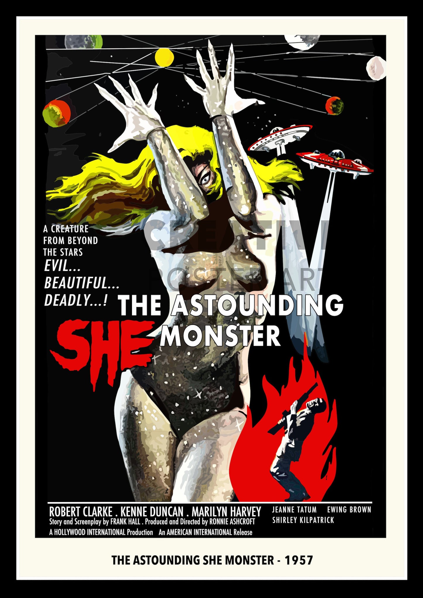 The Astounding She-Monster Poster