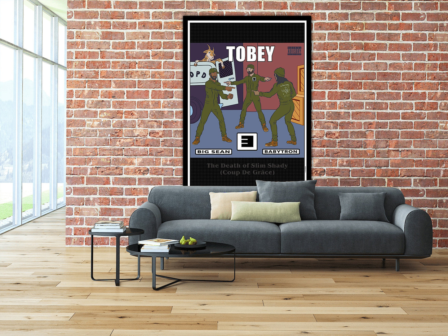 Tobey - Eminem Poster