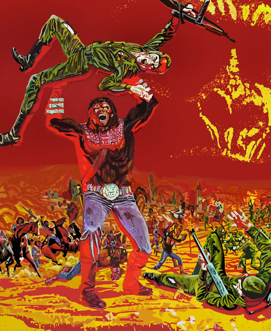 Battle for the Planet of the Apes Poster (French)