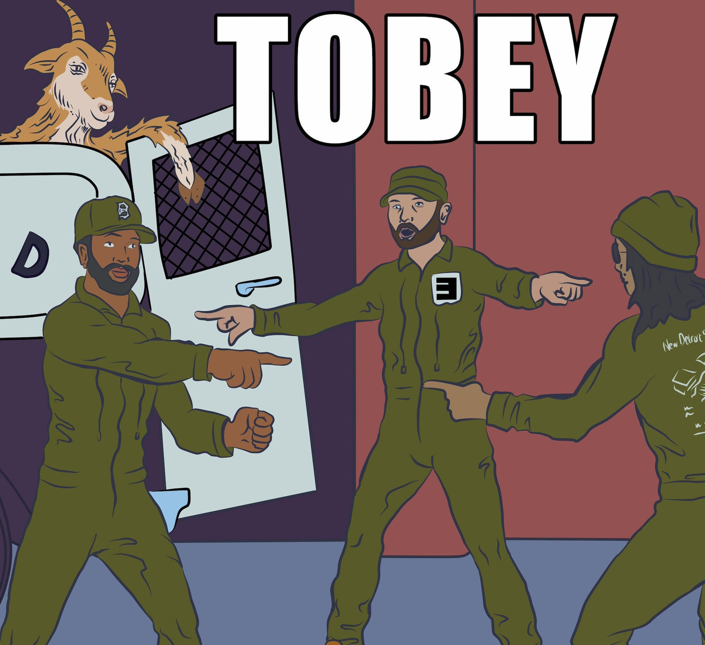 Tobey - Eminem Poster