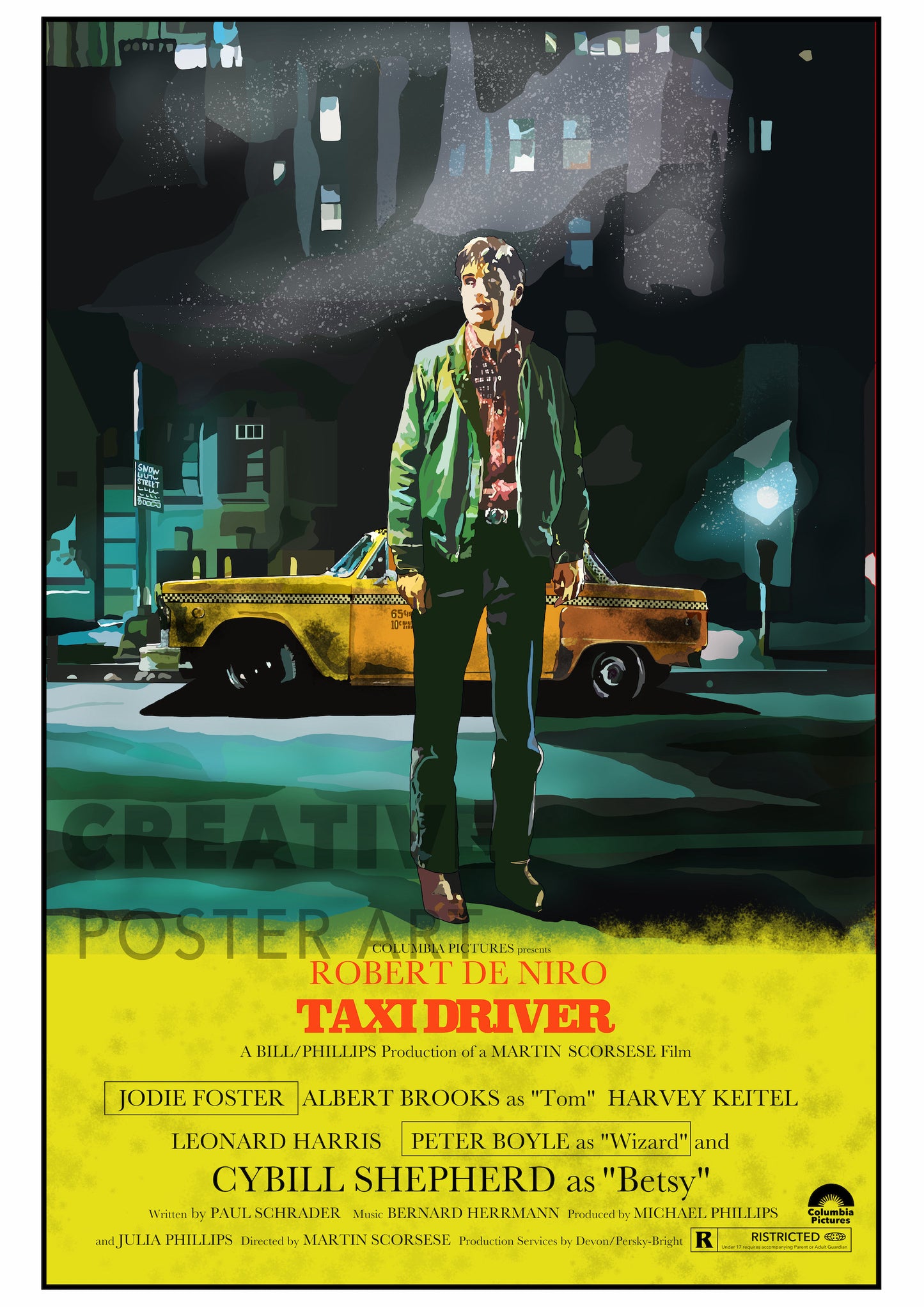 Taxi Driver Movie Poster