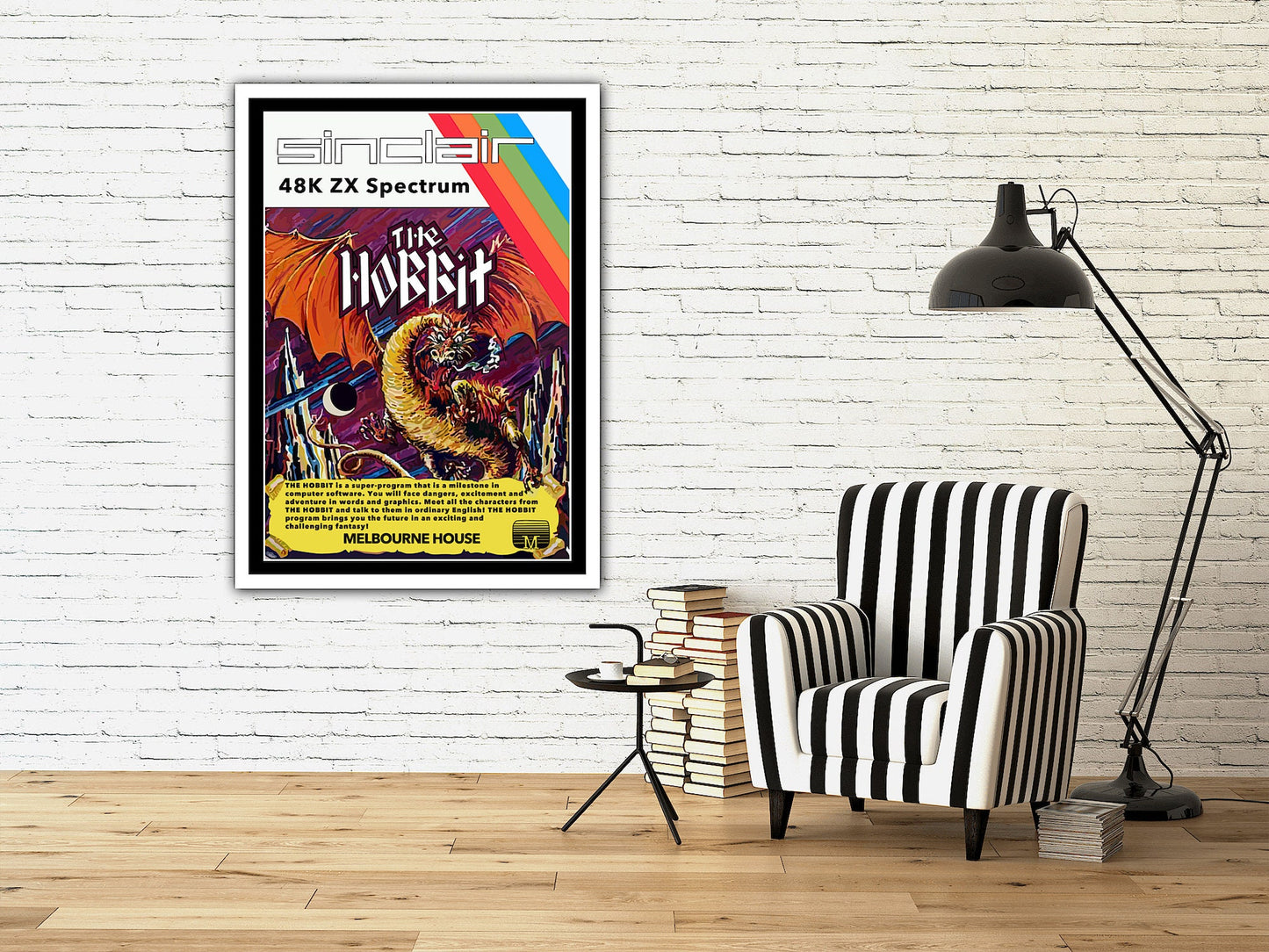 ZX Spectrum - The Hobbit Poster