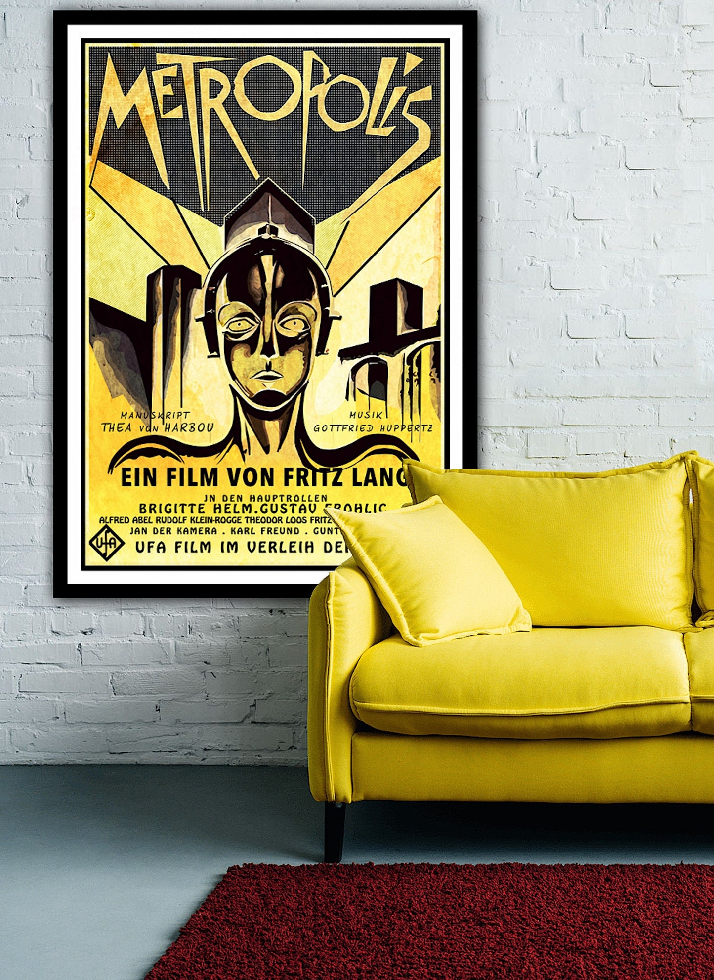 Metropolis Poster (Distressed)