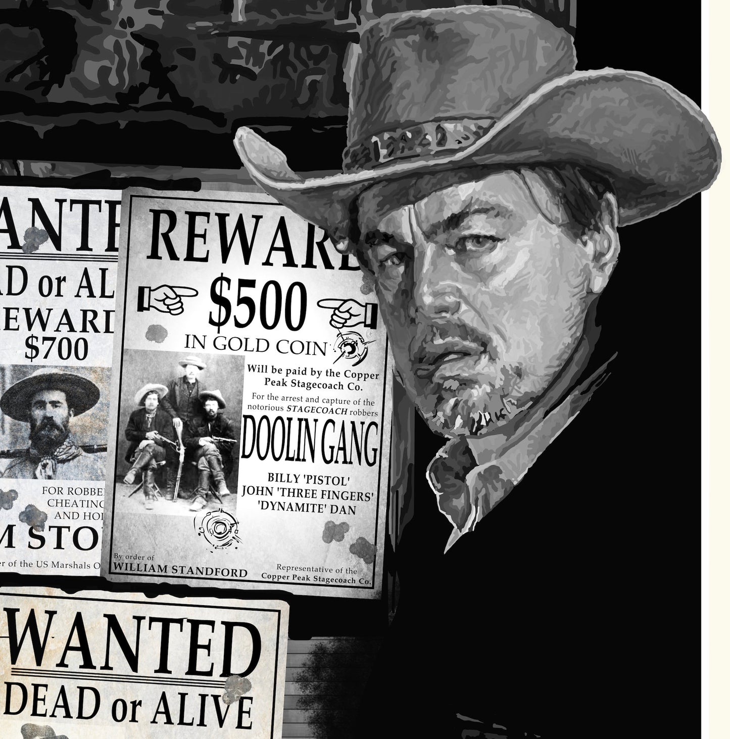 Bounty Law - Rick Dalton Poster - Once Upon A Time In Hollywood