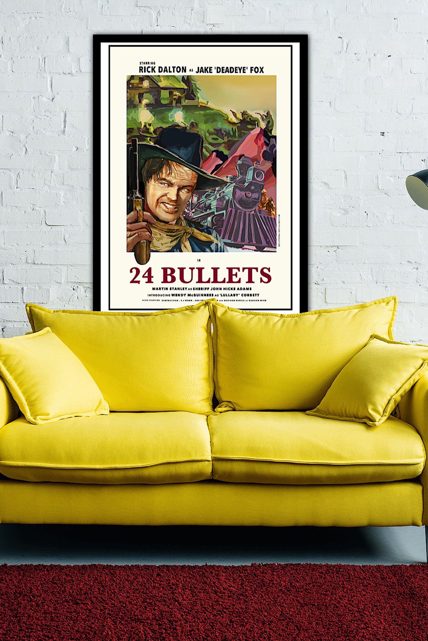 24 Bullets - Rick Dalton Poster - Once Upon A Time In Hollywood