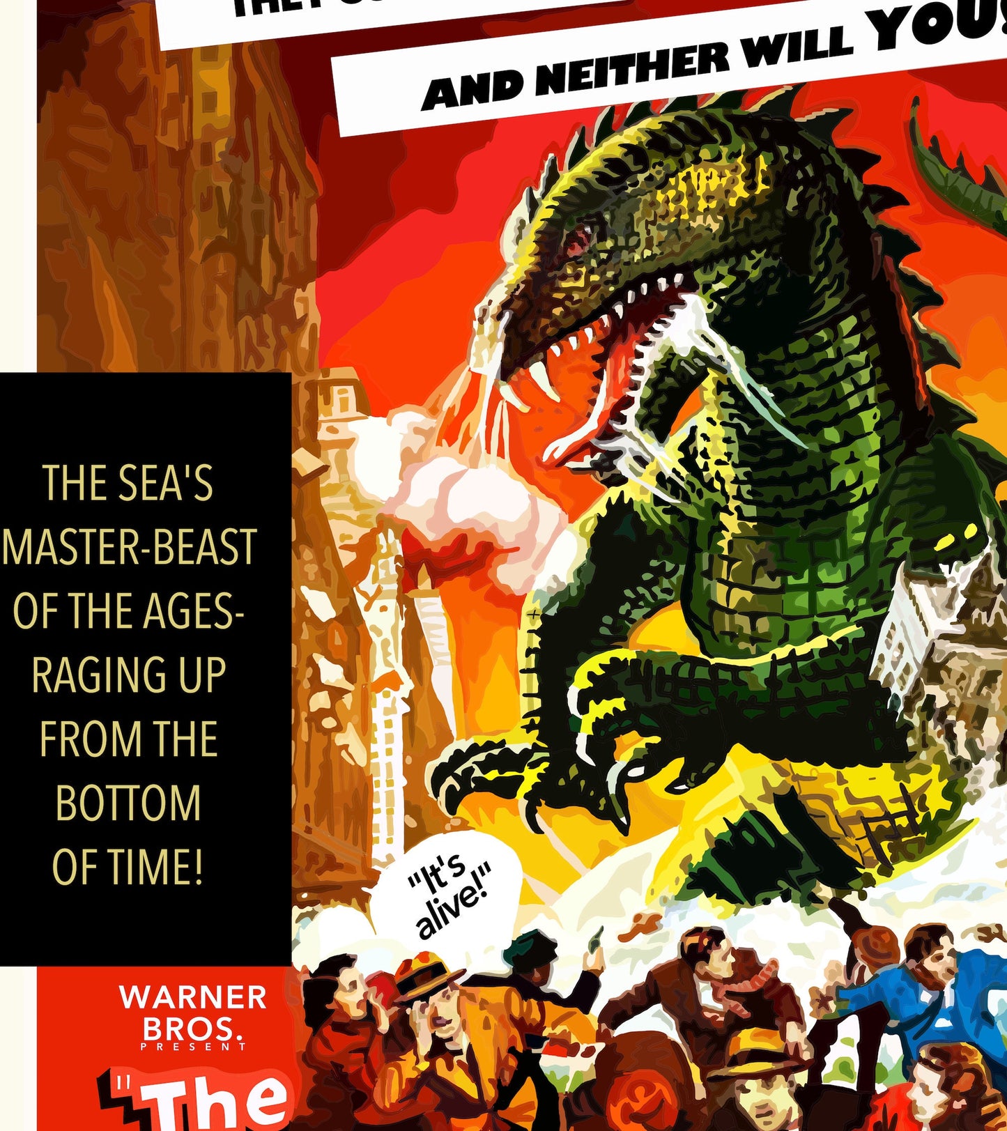 The Beast from 20,000 Fathoms Poster