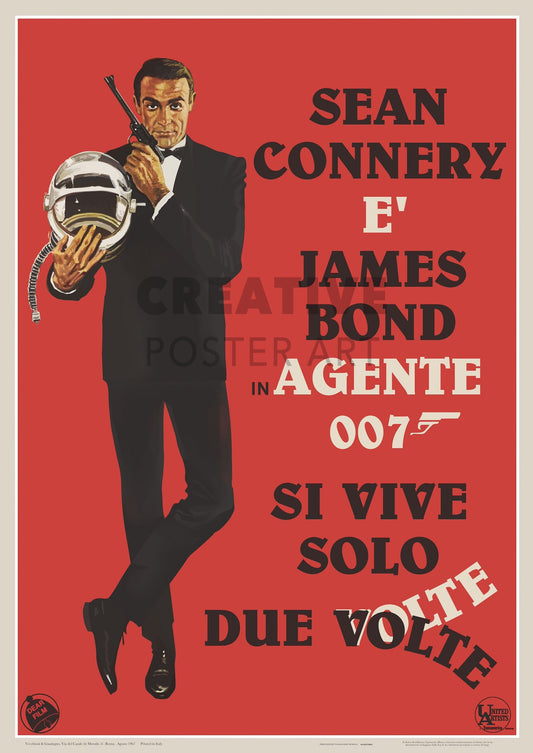 You Only Live Twice - James Bond Poster