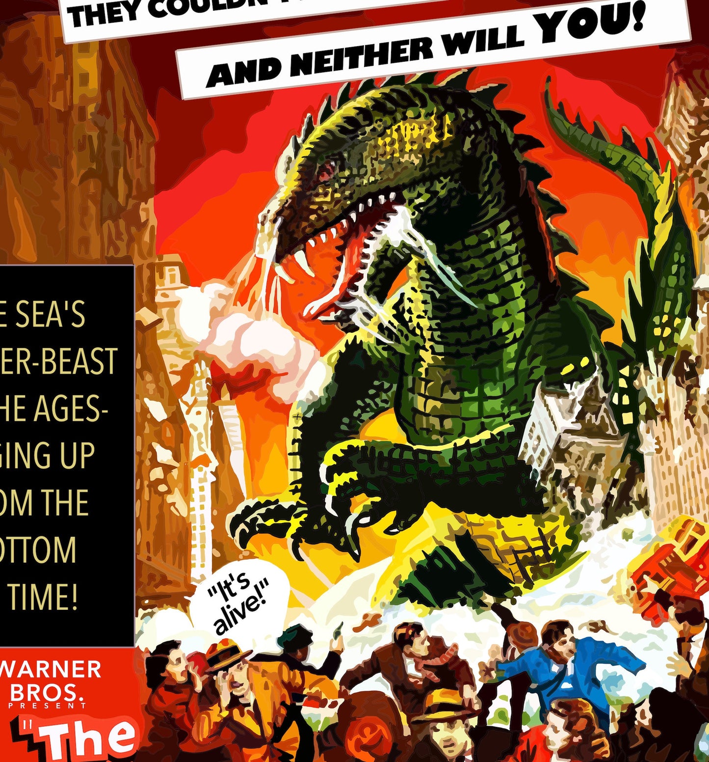 The Beast from 20,000 Fathoms Poster