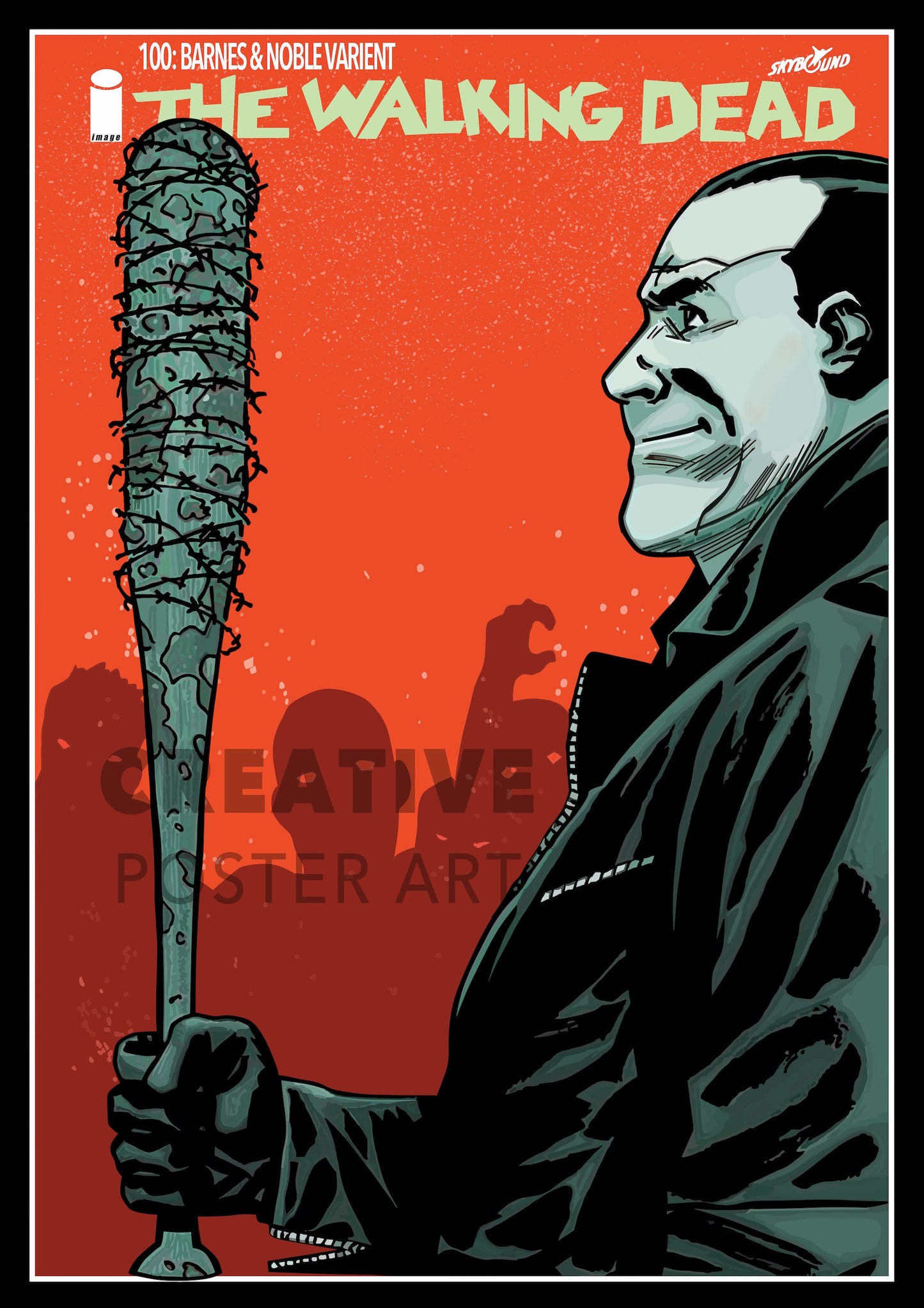The Walking Dead Poster #100 Variant