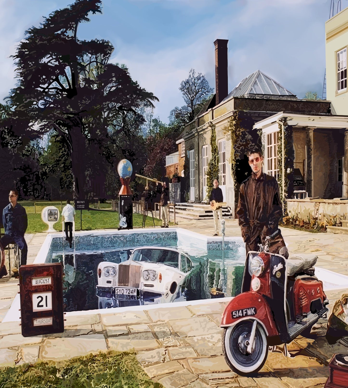 Be Here Now Poster - Oasis Poster