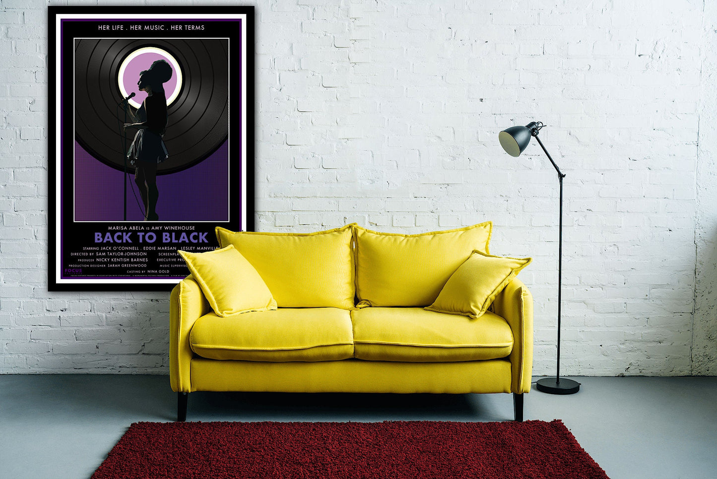 Amy Winehouse - Back to Black Poster