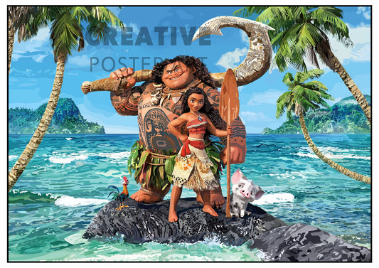 Moana Poster (Landscape)