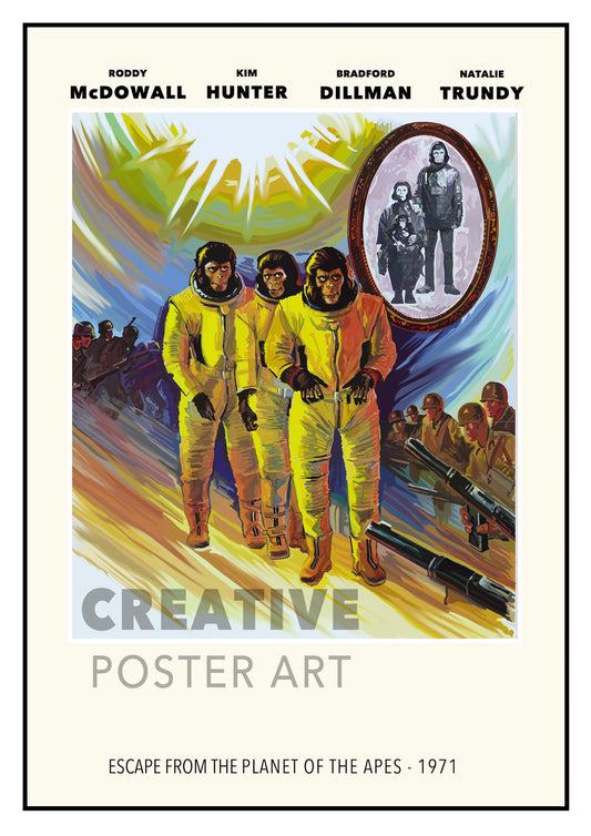 Escape from the Planet of the Apes Poster (English)