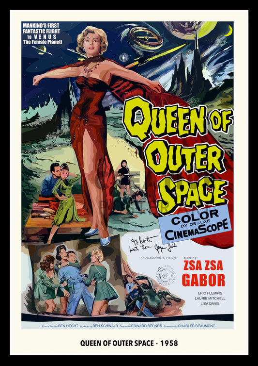 Queen of Outer Space Poster