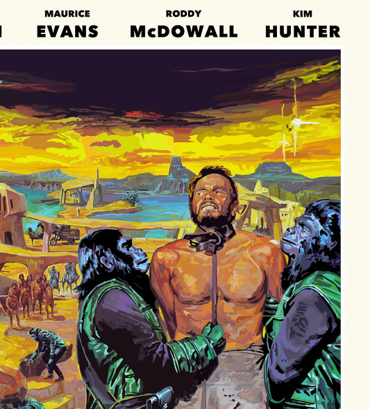 Planet of the Apes Poster (English)