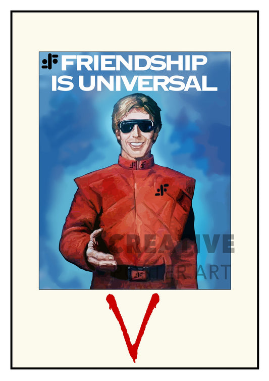 V Poster - Propaganda Print