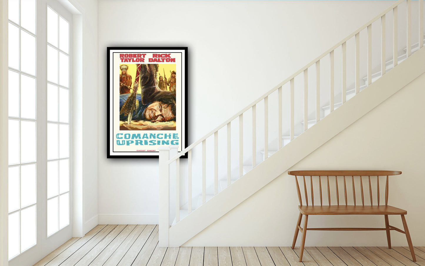 Comanche Uprising - Rick Dalton Poster - Once Upon A Time In Hollywood
