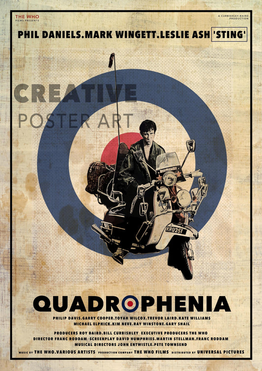 Quadrophenia Poster (Distressed)
