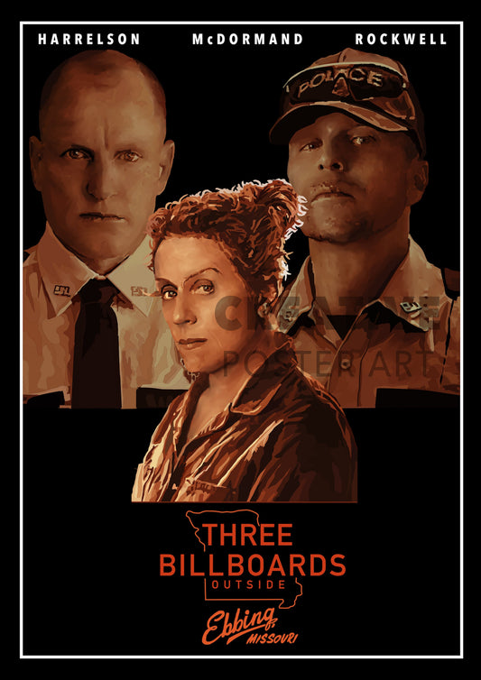 Three Billboards outside Ebbing, Missouri Movie Poster