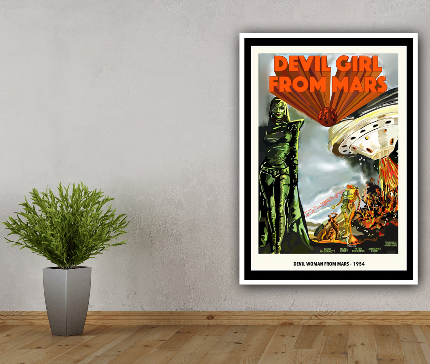 Devil Girl From Mars Poster