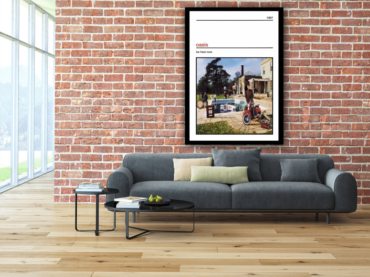 Be Here Now Poster - Oasis Poster