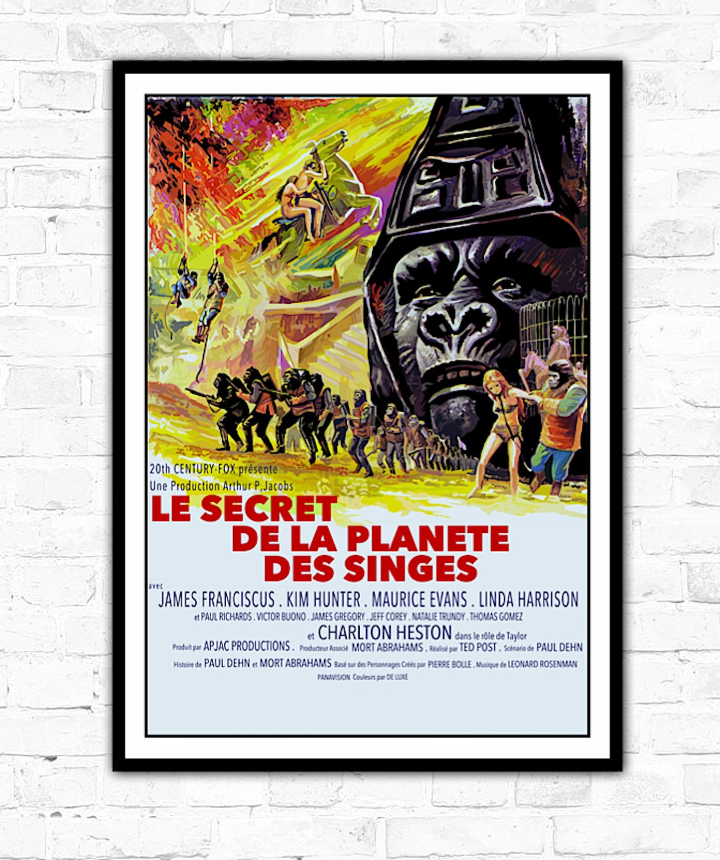 Beneath the Planet of the Apes Poster (French)