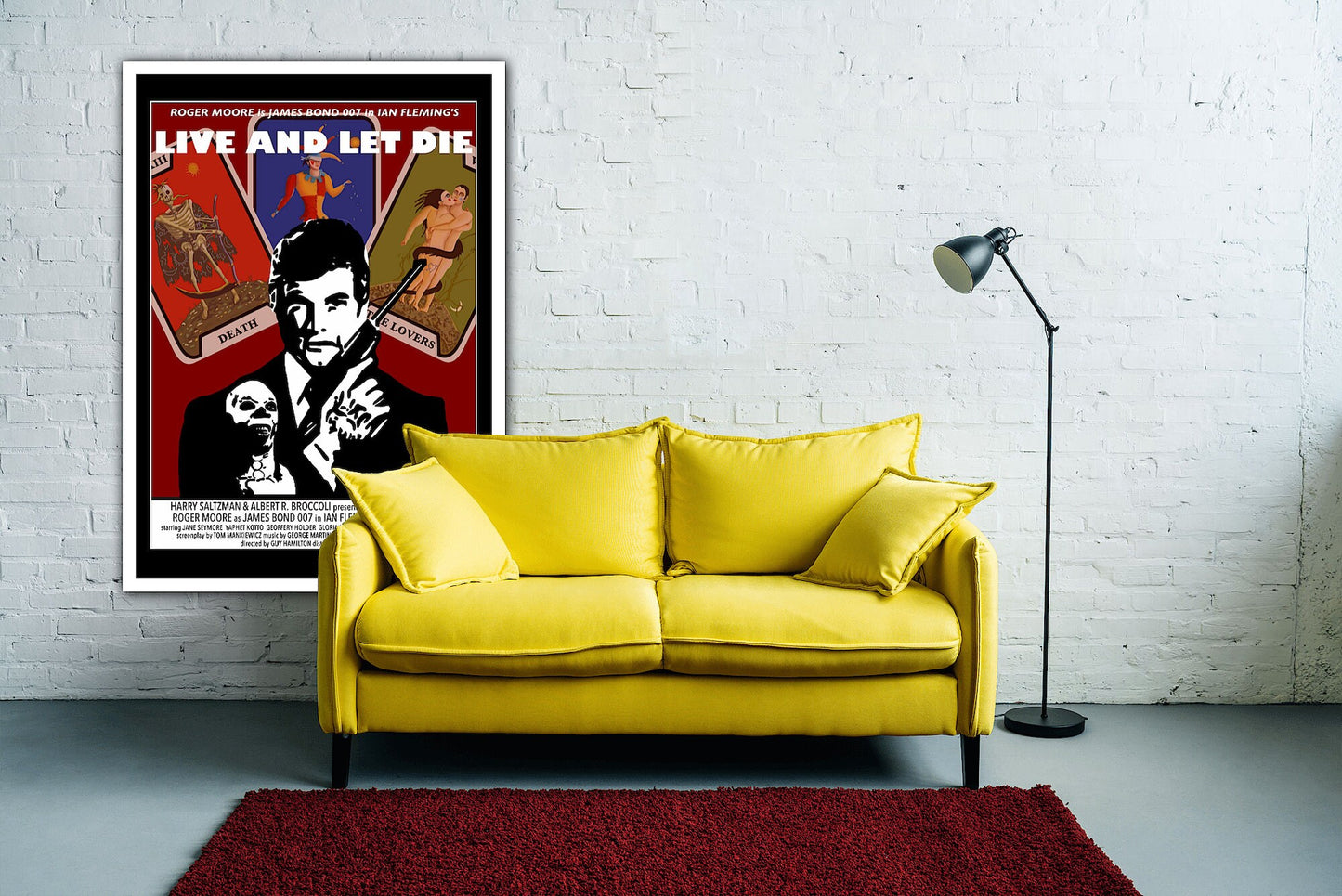 Live and Let Die - James Bond Poster