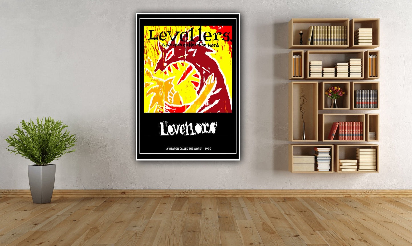 A Weapon Called The Word - The Levellers Poster