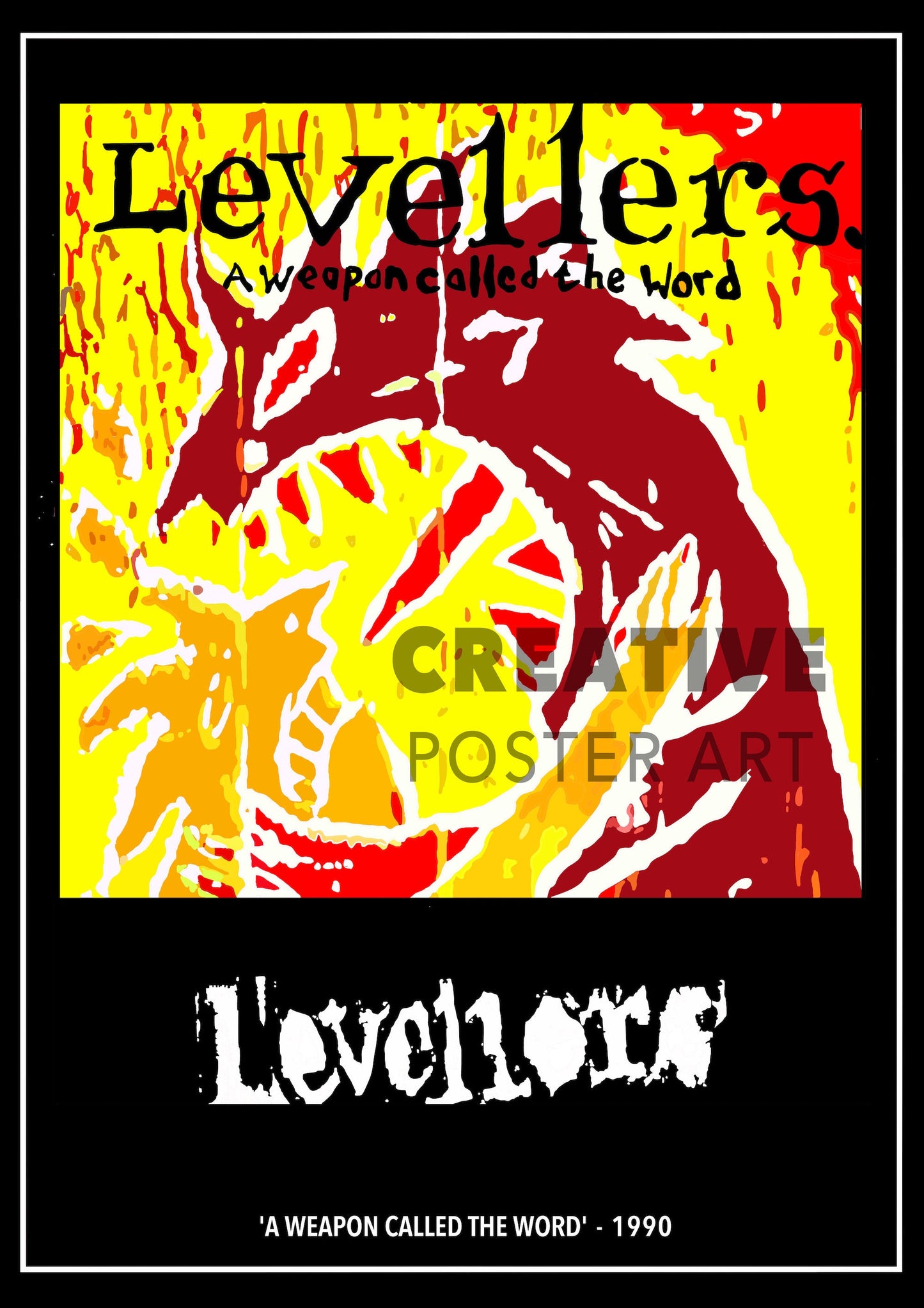 A Weapon Called The Word - The Levellers Poster