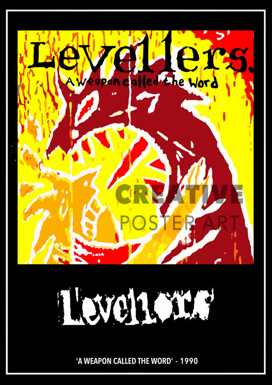 A Weapon Called The Word - The Levellers Poster