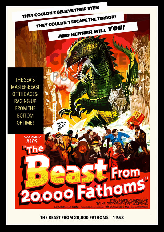 The Beast from 20,000 Fathoms Poster