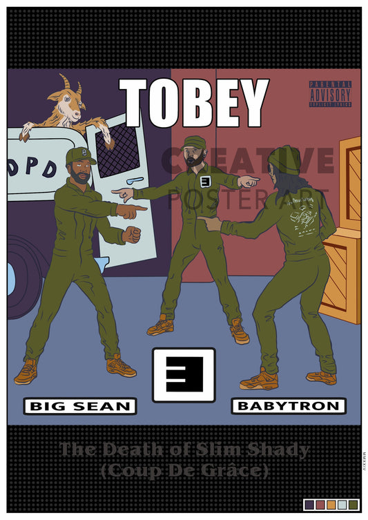 Tobey - Eminem Poster