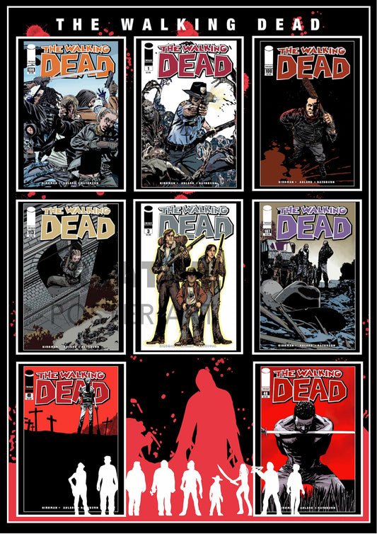 The Walking Dead Poster Collage